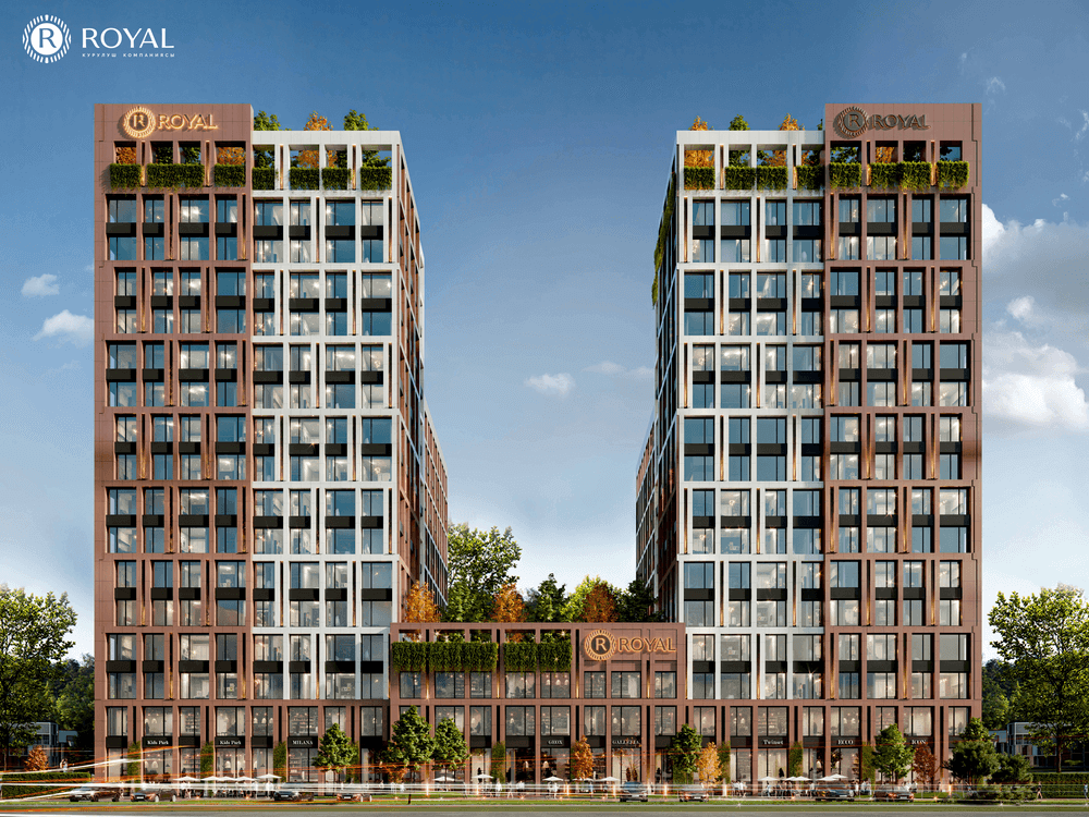 Элитка, 70 м2, этаж 3/16, ж/к Royal Garden, Сост: Строящийся ПСО - фото 2