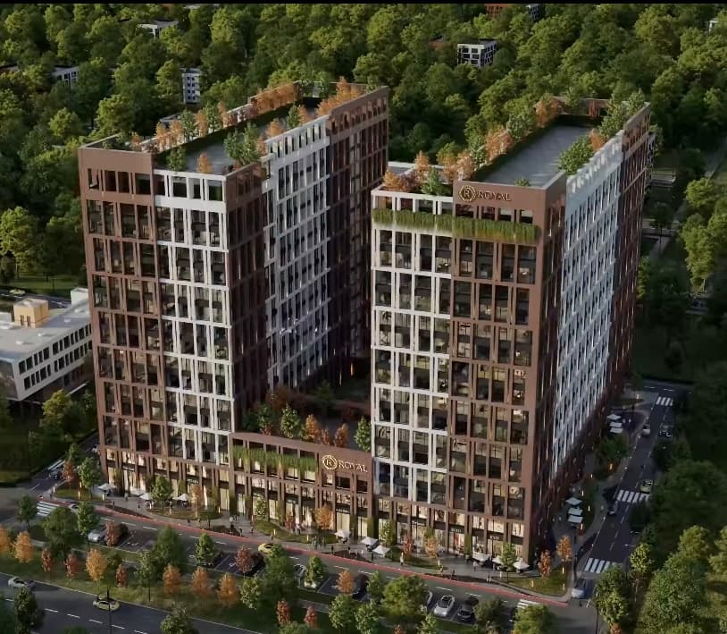 Элитка, 70 м2, этаж 3/16, ж/к Royal Garden, Сост: Строящийся ПСО - фото 3