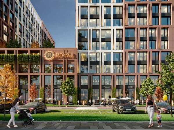 Продажа, Элитка, 2 ком, 70.88 м2, этаж 7/16, ж/к Royal Garden, Сост: Строящийся ПСО - фото 1