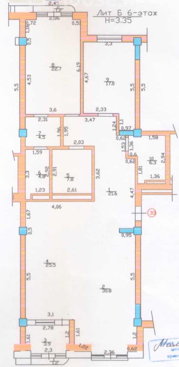 Продажа, Элитка, 3 ком, 145 м2, этаж 6/8, ж/к Французкий квартал (Francuzski Kvartal), Сост: Сдан ПСО - фото 1
