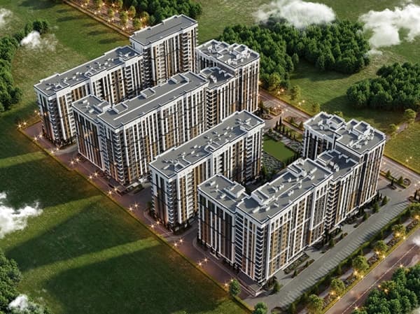 Продажа, Элитка, 1 ком, 43.6 м2, этаж 8/14, ж/к Голден Строй(Golden Stroy), Сост: Строящийся ПСО - фото 2