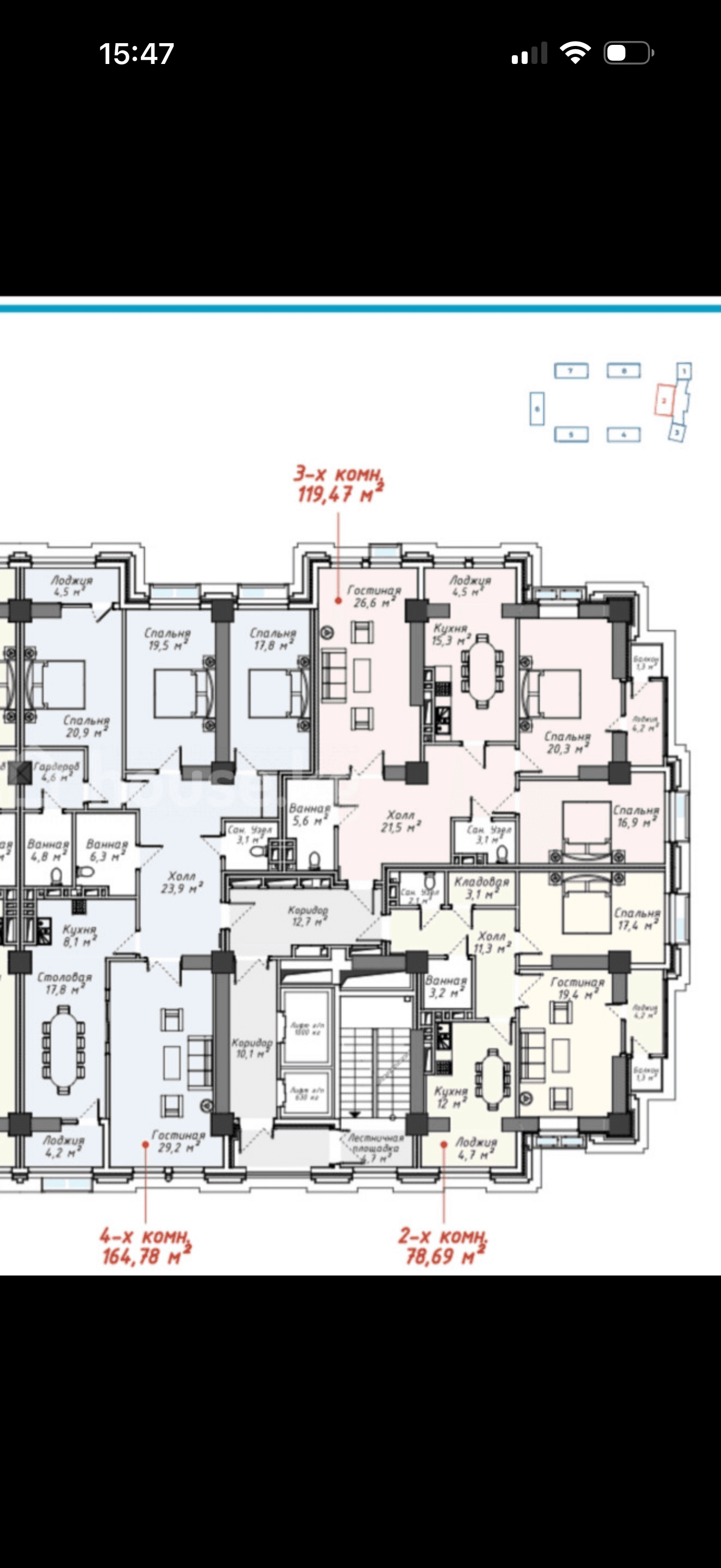 Продажа, Элитка, 3 ком, 119 м2, этаж 2/12, ж/к Москва Сити (Moskva City Микрорайон Асанбай), Сост: Строящийся ПСО - фото 1