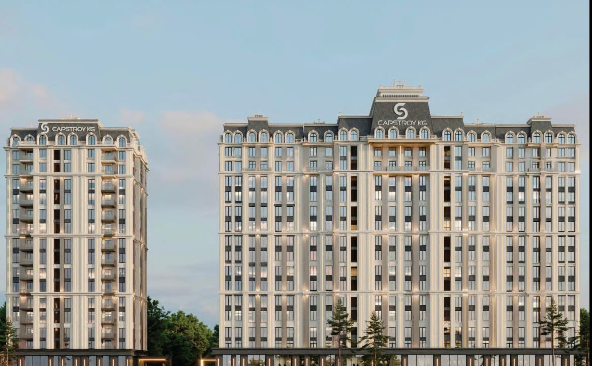 Продажа, Элитка, 1 ком, 47.56 м2, этаж 8/12, ж/к КапСтрой Кж (CAPSTROY KG), Сост: Строящийся ПСО - фото 2