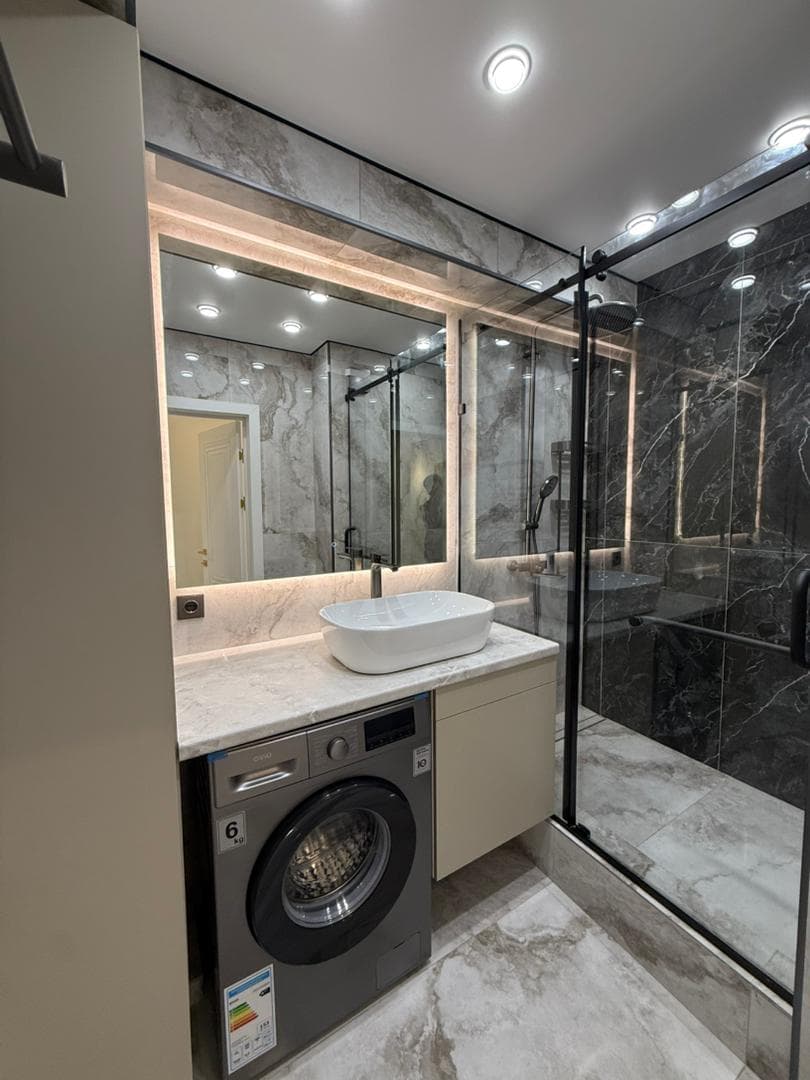 Продажа, Элитка, 2 ком, 66.5 м2, этаж 9/10, ж/к Ак Ниет (Ak Niet), Сост: Евроремонт - фото 10