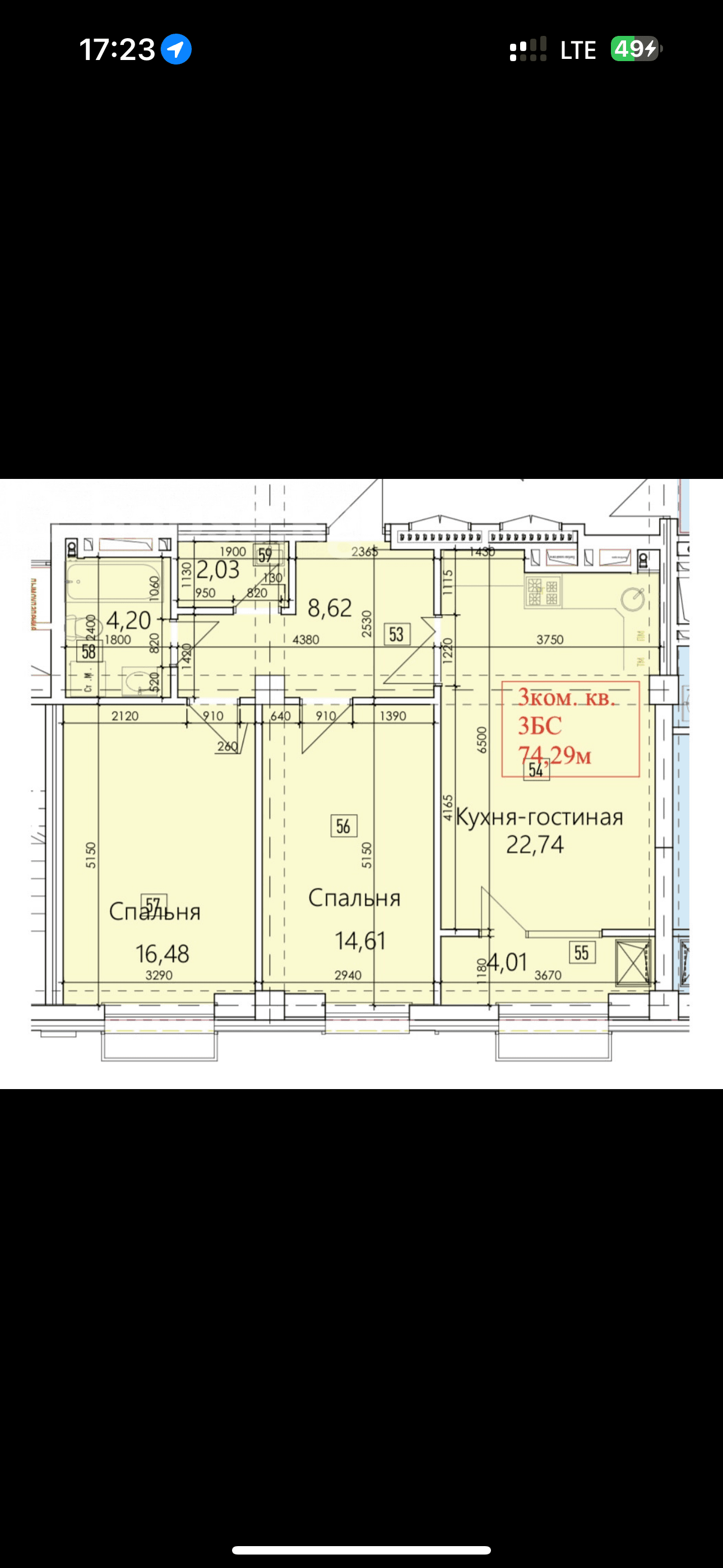 Продажа, Элитка, 3 ком, 75 м2, этаж 13/15, ж/к Нью-Йорк сити (New York city), Сост: Строящийся ПСО - фото 1
