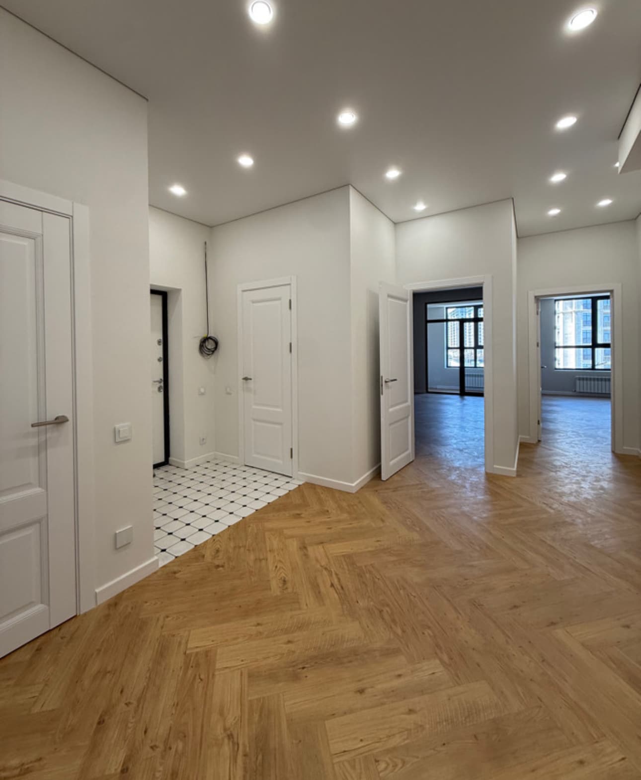 Продажа, Элитка, 3 ком, 107 м2, этаж 5/14, ж/к Нурзаман Сити (Nurzaman City), Сост: Евроремонт - фото 2
