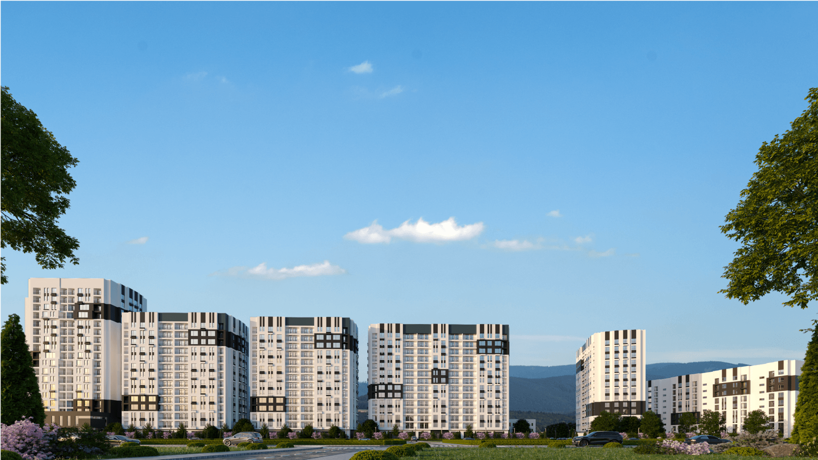Элитка, 3 ком, 89 м2, этаж 17/18, ж/к Элиф Гарден/Elif Garden, Сост: Строящийся ПСО - фото 1