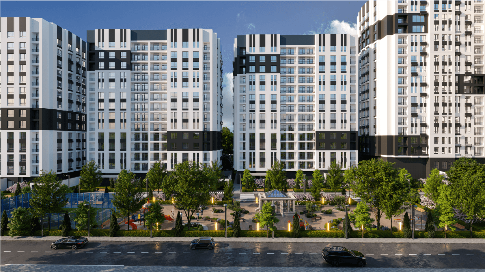 Элитка, 3 ком, 89 м2, этаж 17/18, ж/к Элиф Гарден/Elif Garden, Сост: Строящийся ПСО - фото 2
