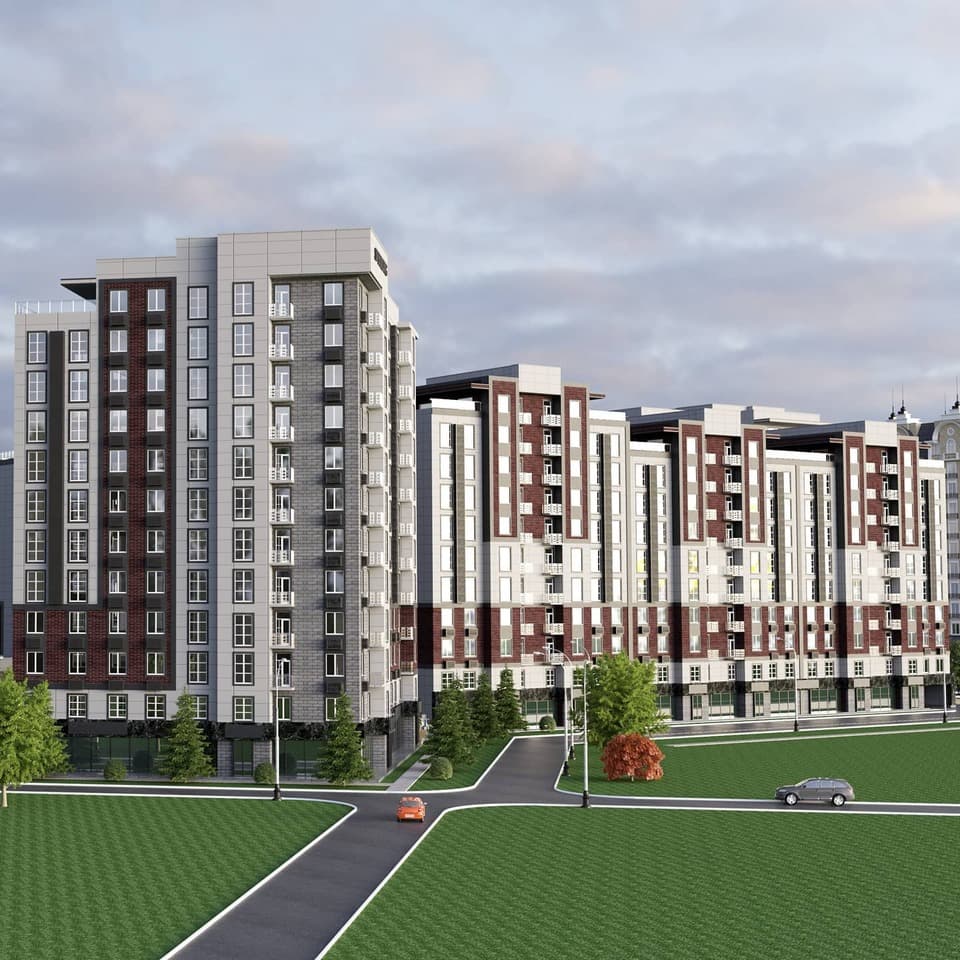 Элитка, 2 ком, 72.5 м2, этаж 7/12, ж/к Нью Сити( New city)