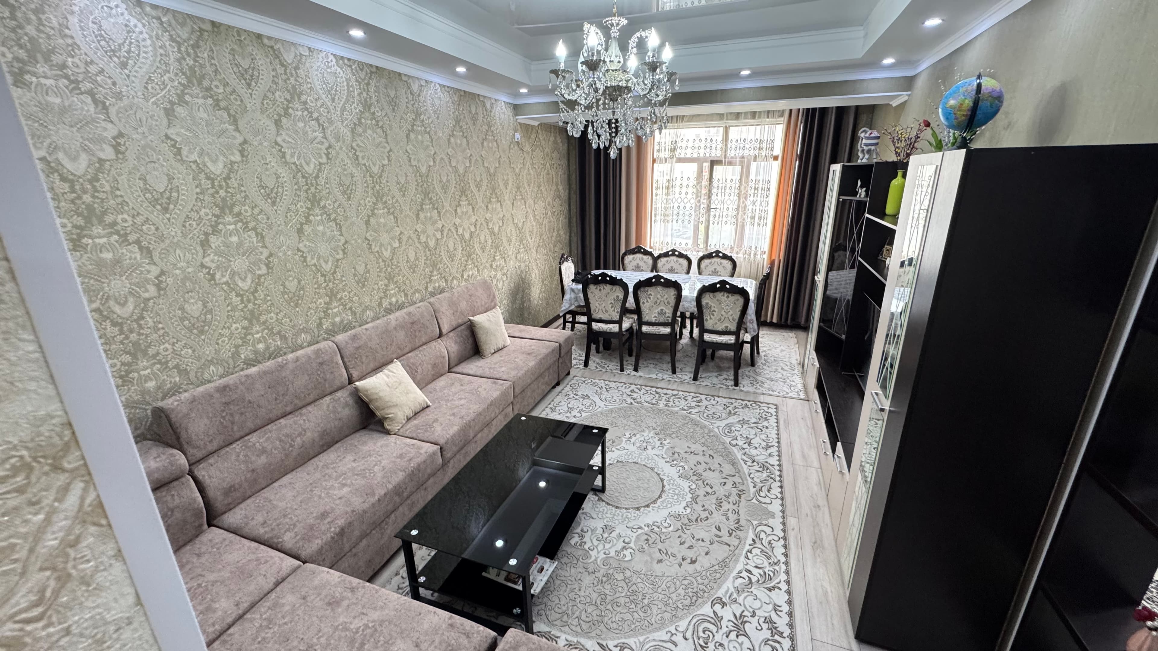 Элитка, 150 м2, этаж 5/10, ж/к Алымбек и Курманжан Датка, Сост: Евроремонт - фото 11