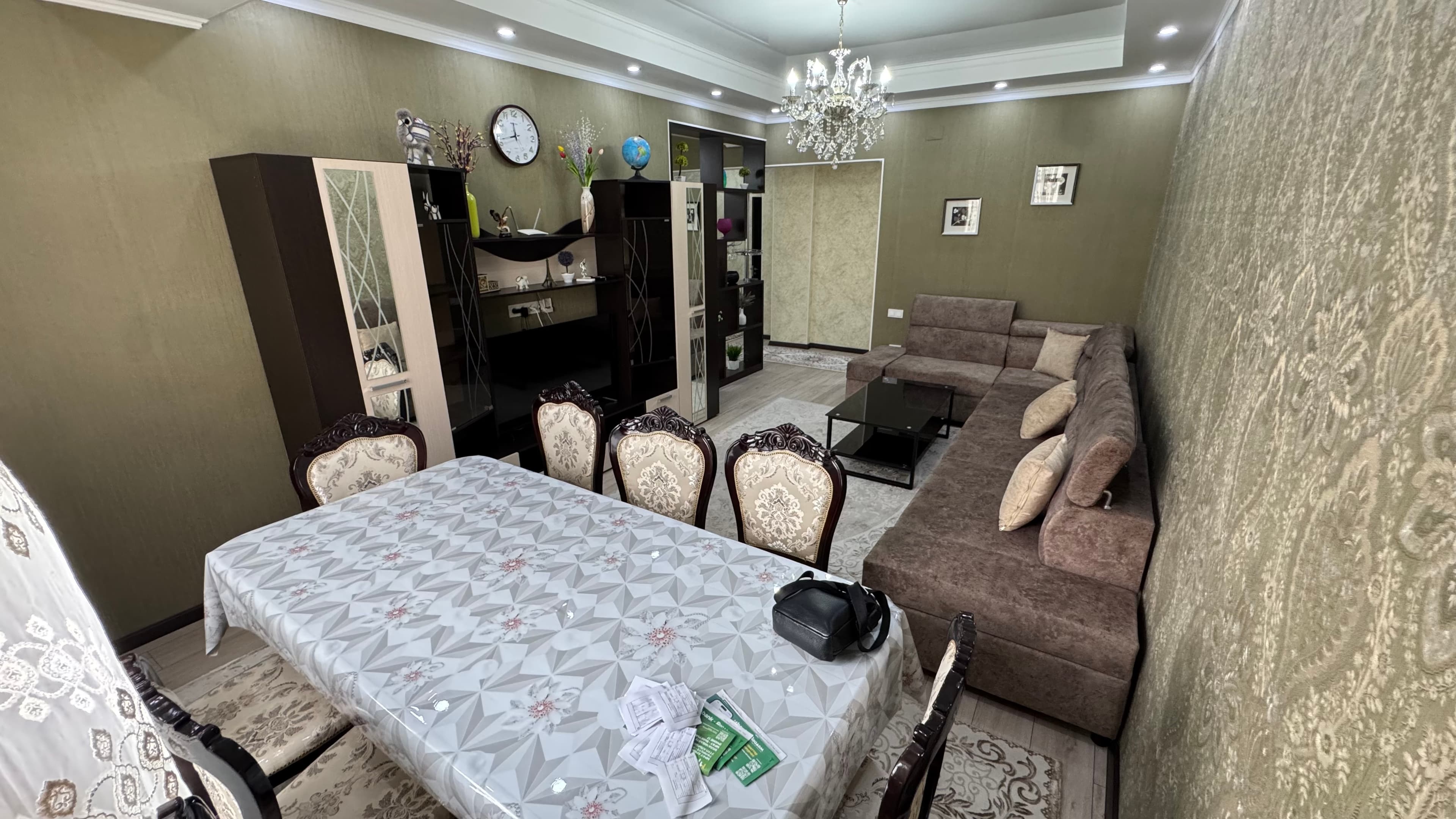 Элитка, 150 м2, этаж 5/10, ж/к Алымбек и Курманжан Датка, Сост: Евроремонт - фото 12