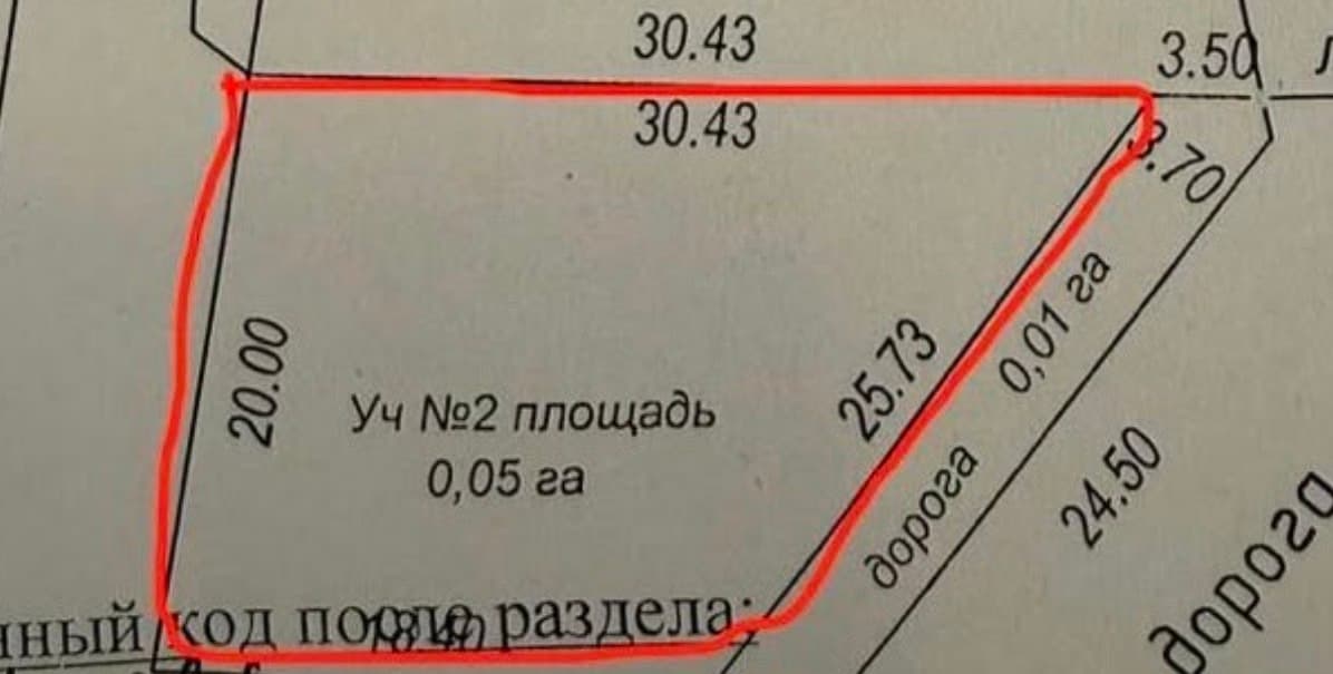 Участок, 5 соток - фото 1