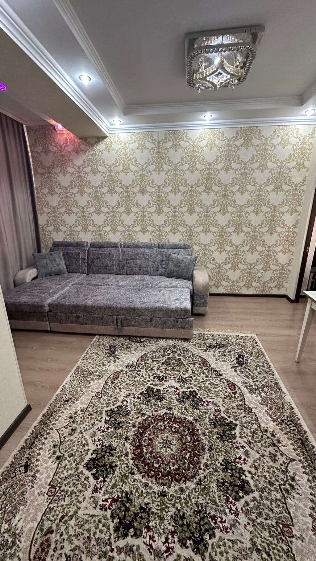 Элитка, 2 ком, 58 м2, этаж 2/12, ж/к Шабдан Баатыр (Кок-Жар), Сост: Евроремонт - фото 1