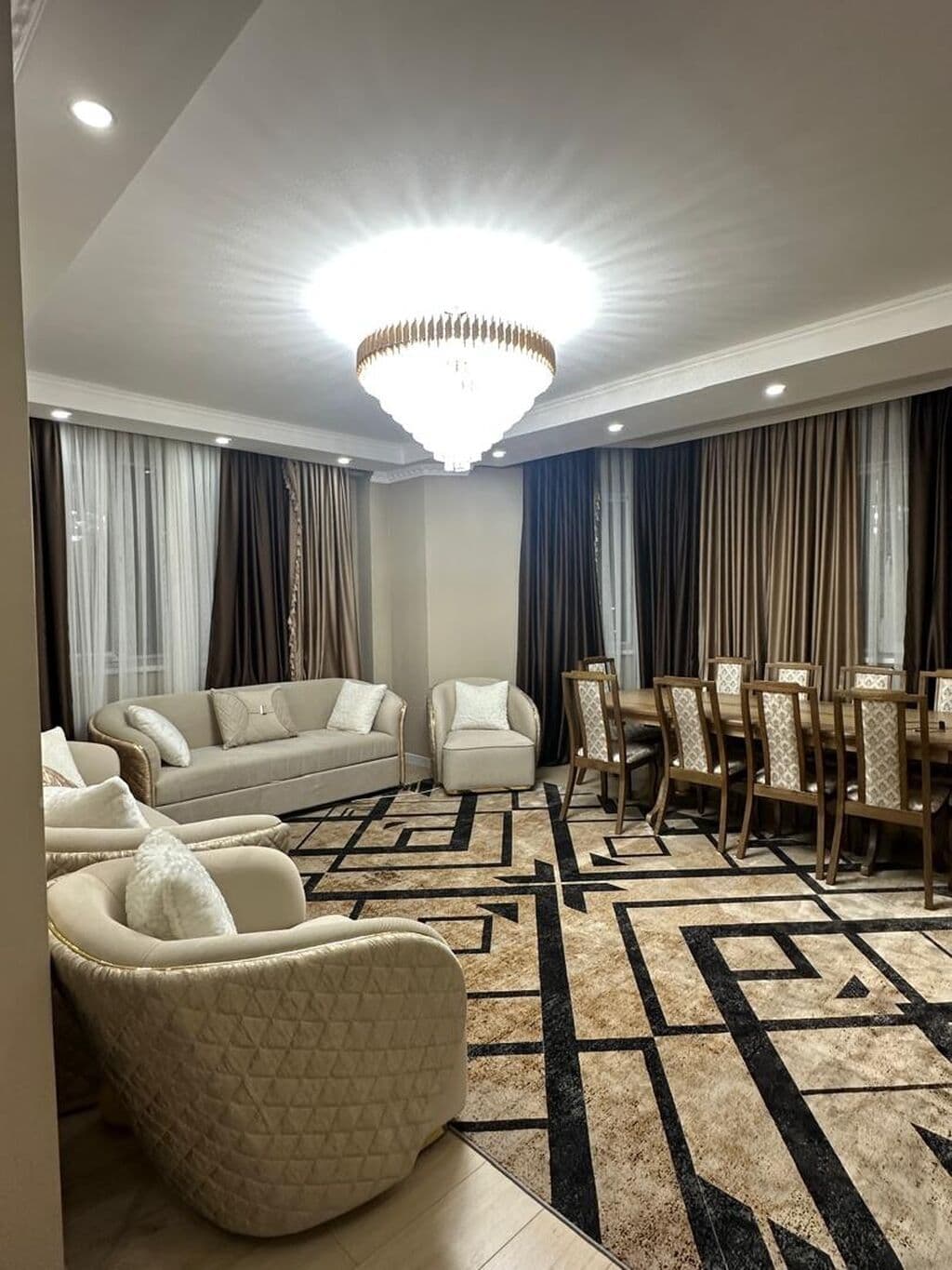 Элитка, 3 ком, 116 м2, этаж 9/10, ж/к Азия Инвест (Asia Invest), Сост: Евроремонт - фото 3