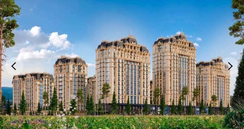 Элитка, 48 м2, этаж 7/10, ж/к Асанбай, Сост: Строящийся ПСО - фото 1