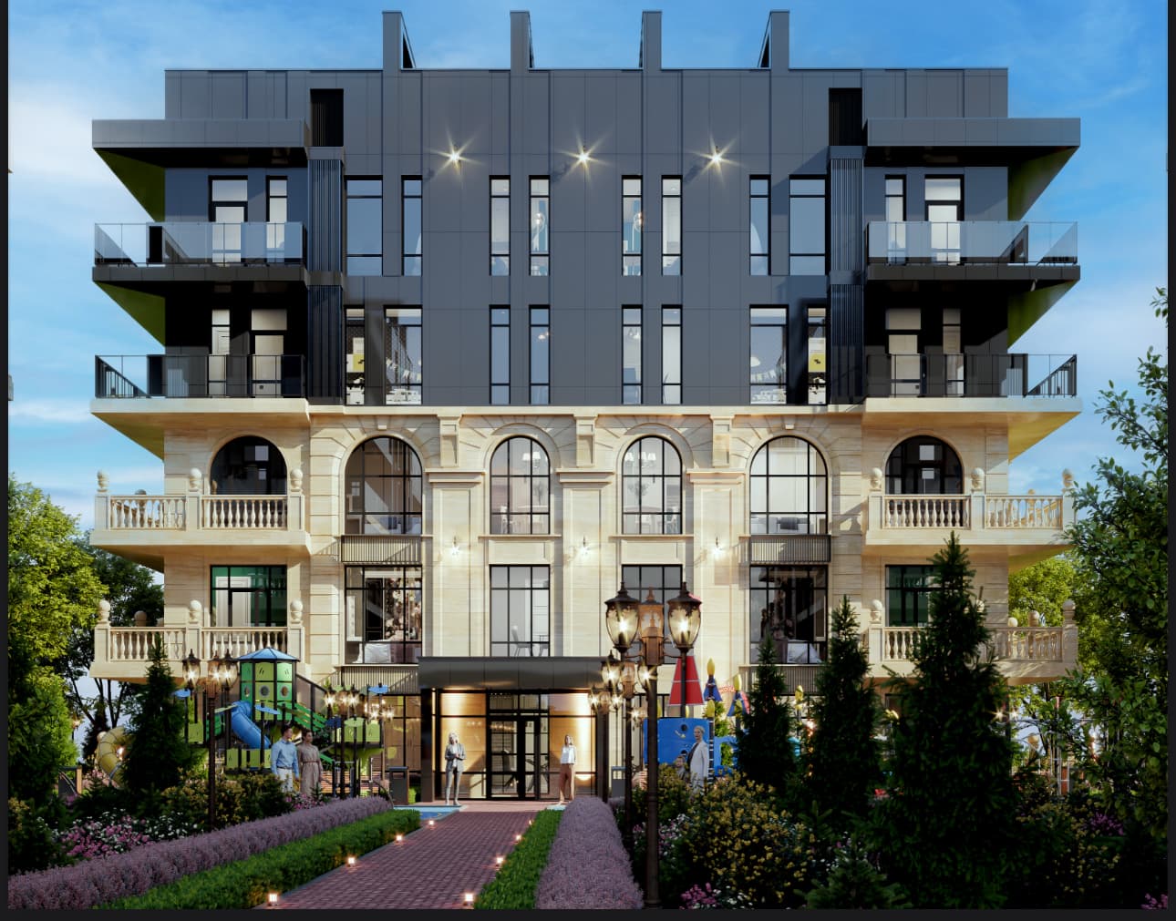 Элитка, 2 ком, 99 м2, этаж 5/5, ж/к Клубный Городок Four Seasons, Сост: Строящийся ПСО - фото 2