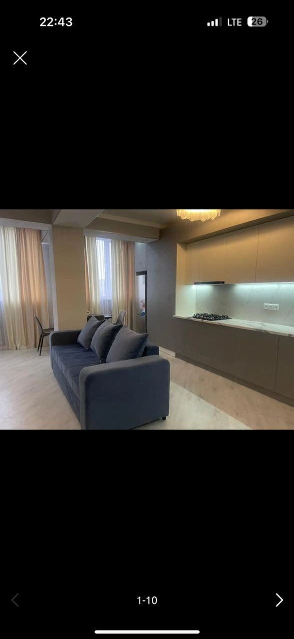 Элитка, 2 ком, 54 м2, этаж 9/10, ж/к Ахунбаева 186, Сост: Евроремонт - фото 7