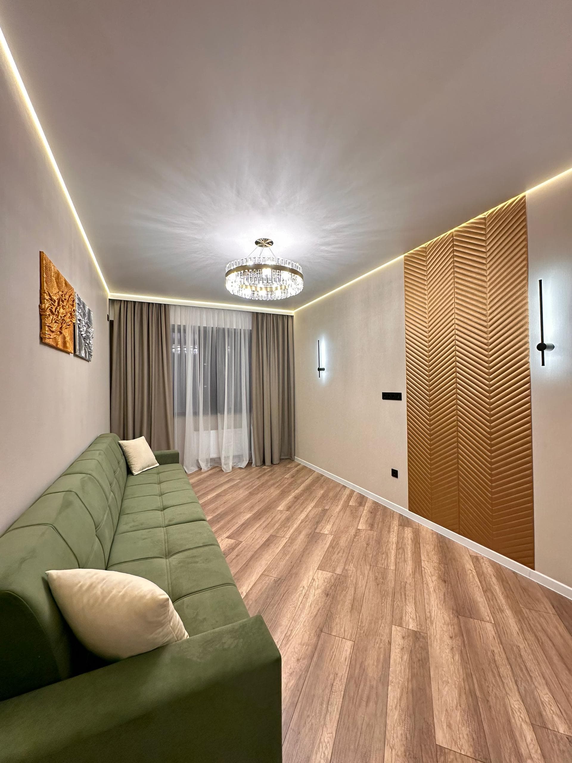 Элитка, 3 ком, 97 м2, этаж 12/16, ж/к Крейсер (Kreyser), Сост: Евроремонт - фото 18