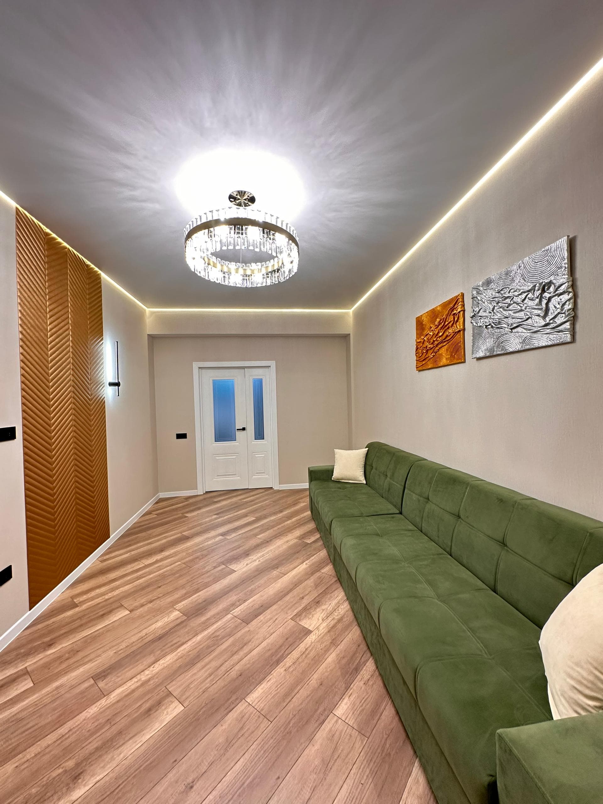 Элитка, 3 ком, 97 м2, этаж 12/16, ж/к Крейсер (Kreyser), Сост: Евроремонт - фото 19