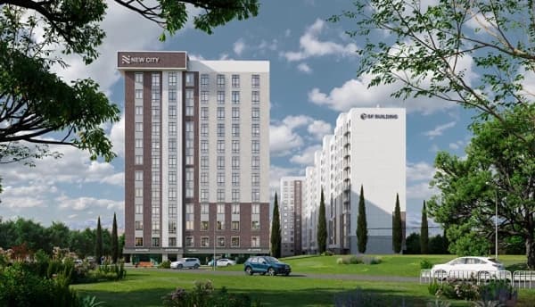 Элитка, 99.69 м2, этаж 4/16, ж/к Нью Сити( New city), Сост: Строящийся ПСО - фото 1