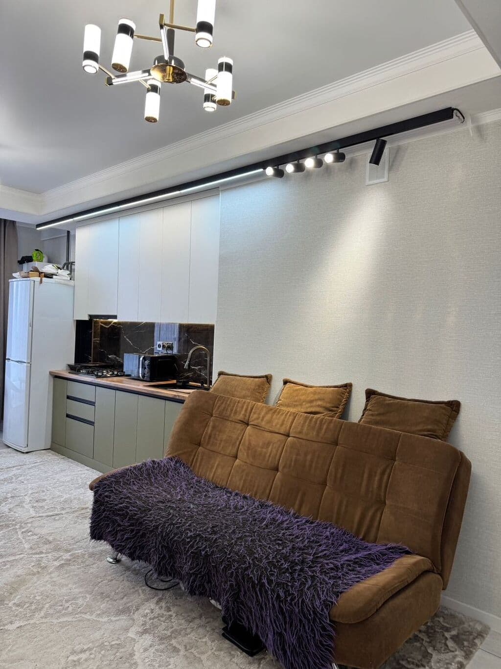 Элитка, 2 ком, 55 м2, этаж 8/9, ж/к Сейтек, Сост: Евроремонт - фото 2
