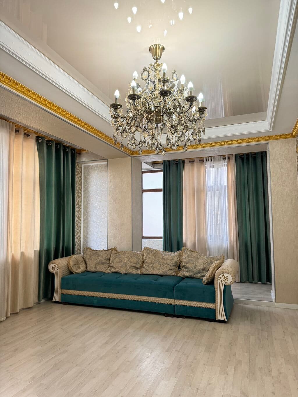 Элитка, 2 ком, 70 м2, этаж 8/12, ж/к Алымбек и Курманжан Датка, Сост: Евроремонт - фото 9