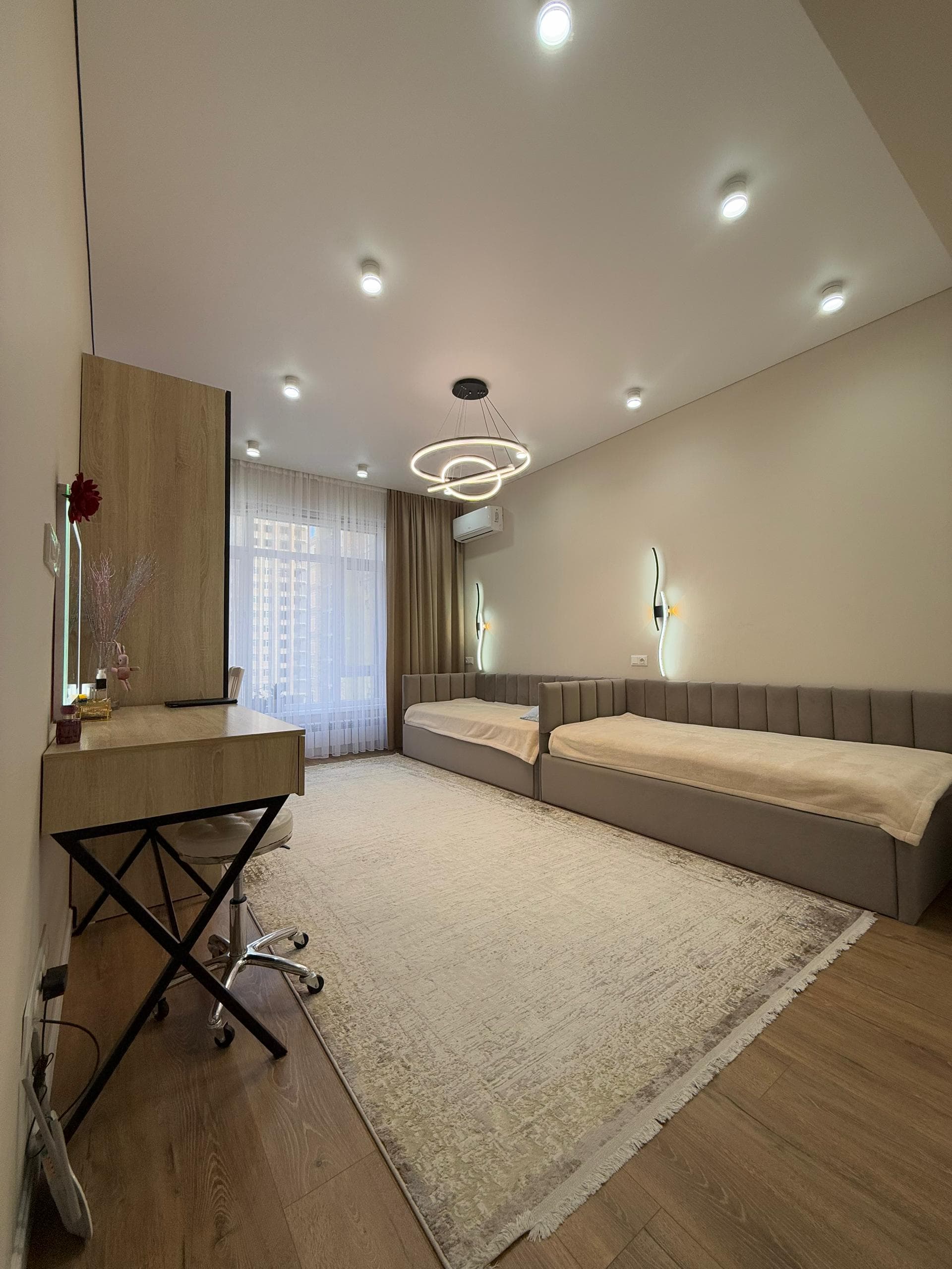 Элитка, 3 ком, 100 м2, этаж 5/14, ж/к Ихлас Джал-15, Сост: Евроремонт - фото 11