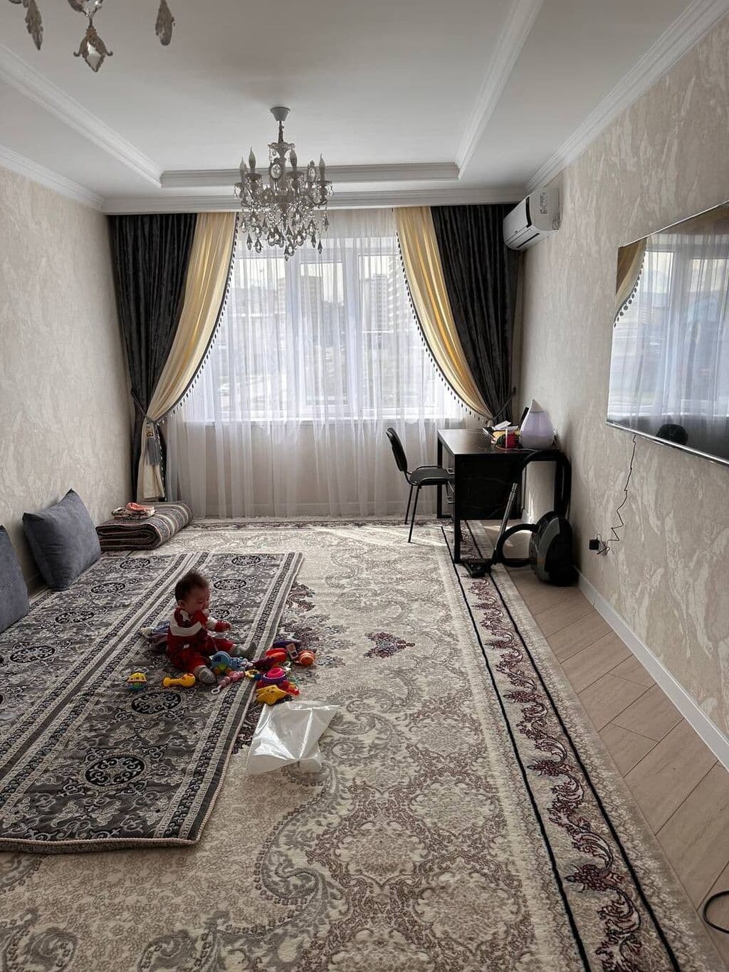 2 ком, 106 улучшенная, 70 м2, этаж 3/9, Сост: Евроремонт - фото 1