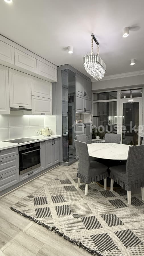 Элитка, 3 ком, 115 м2, этаж 9/12, ж/к КапСтрой Кж (CAPSTROY KG), Сост: Евроремонт - фото 5