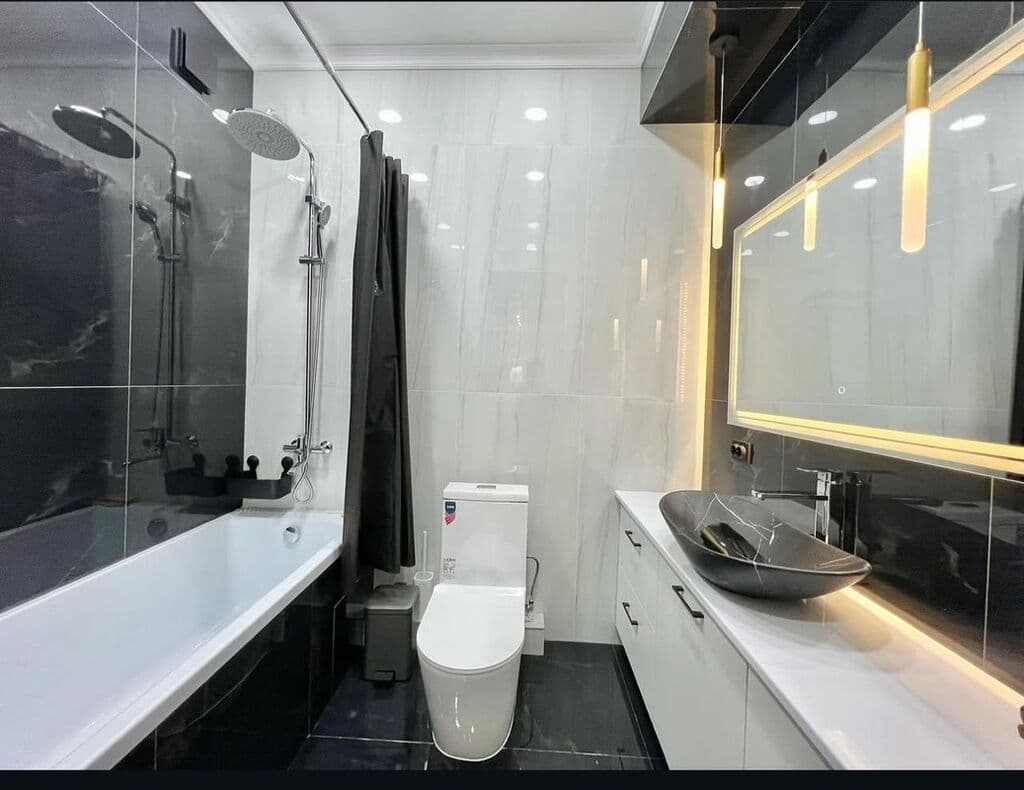 Элитка, 3 ком, 125 м2, этаж 10/11, ж/к Нью-Йорк сити (New York city), Сост: Евроремонт - фото 9
