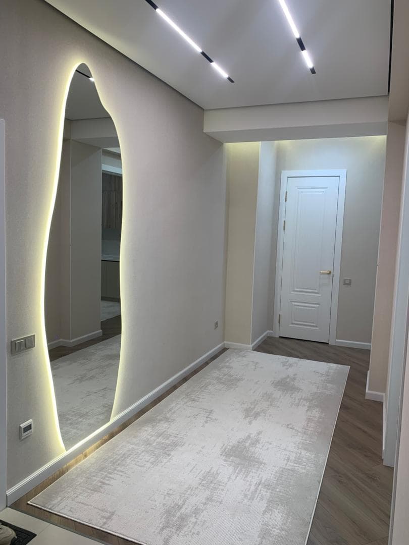 Элитка, 2 ком, 80 м2, этаж 8/14, ж/к Нурзаман Сити (Nurzaman City), Сост: Евроремонт - фото 6