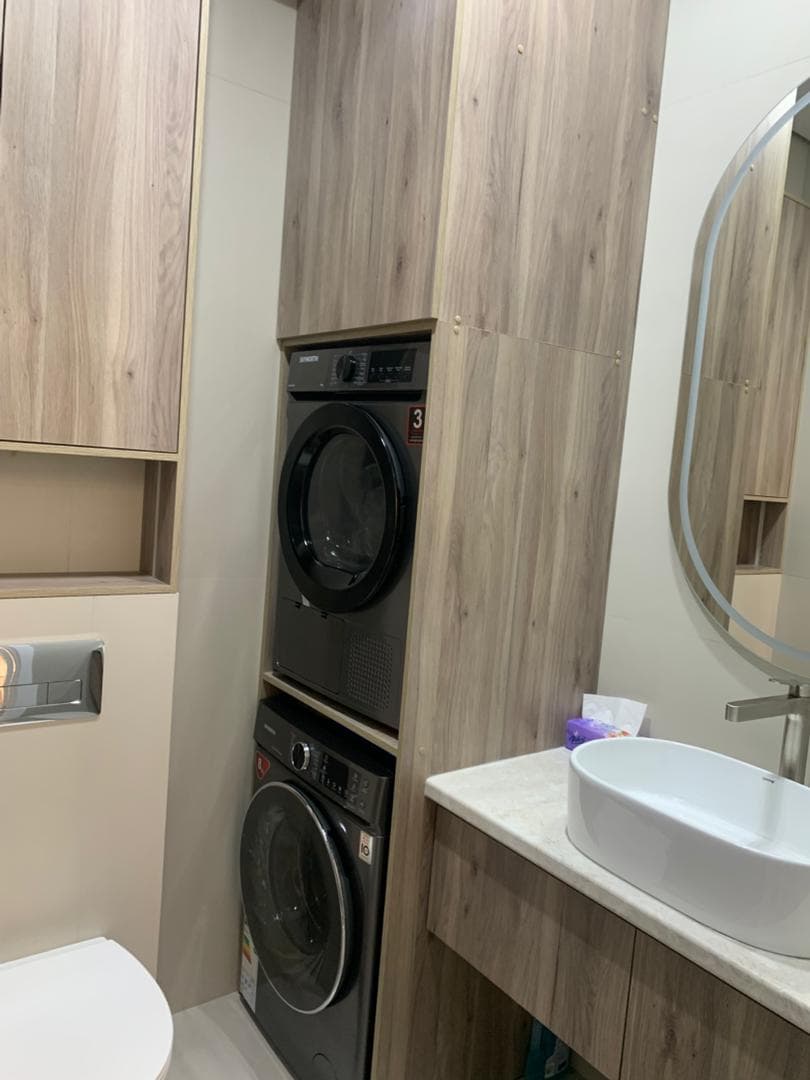 Элитка, 2 ком, 80 м2, этаж 8/14, ж/к Нурзаман Сити (Nurzaman City), Сост: Евроремонт - фото 10