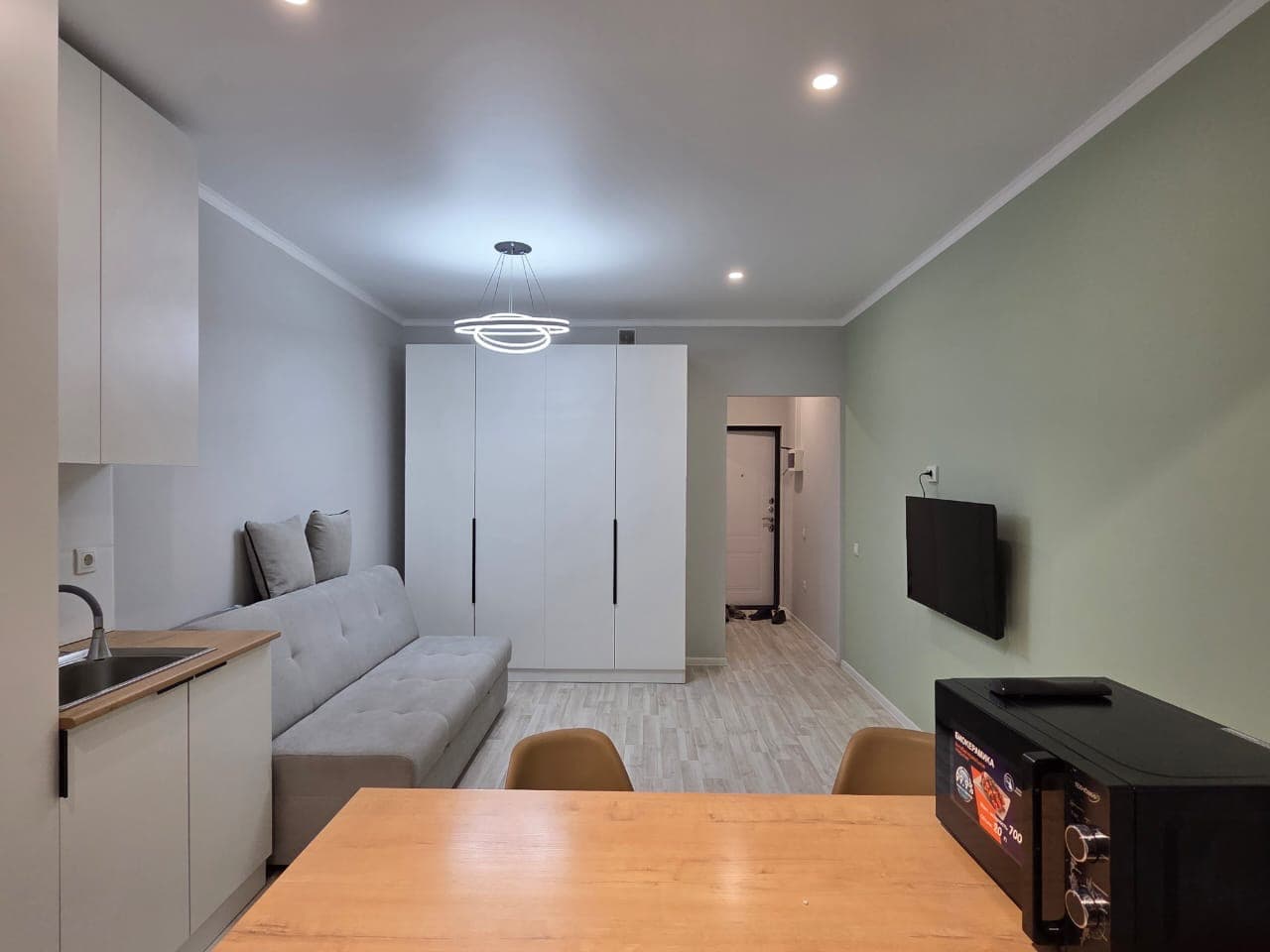 Элитка, 1 ком, 27 м2, этаж 4/9, ж/к Aalam City, Сост: Евроремонт - фото 8