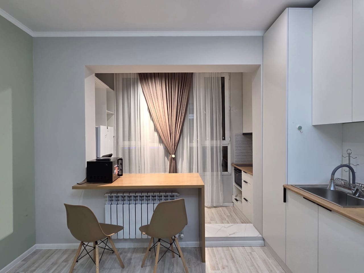 Элитка, 1 ком, 27 м2, этаж 4/9, ж/к Aalam City, Сост: Евроремонт - фото 13