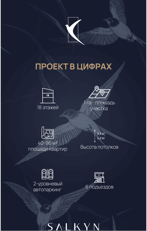 Элитка, 1 ком, 49 м2, этаж 6/18, Сост: Строящийся ПСО - фото 2