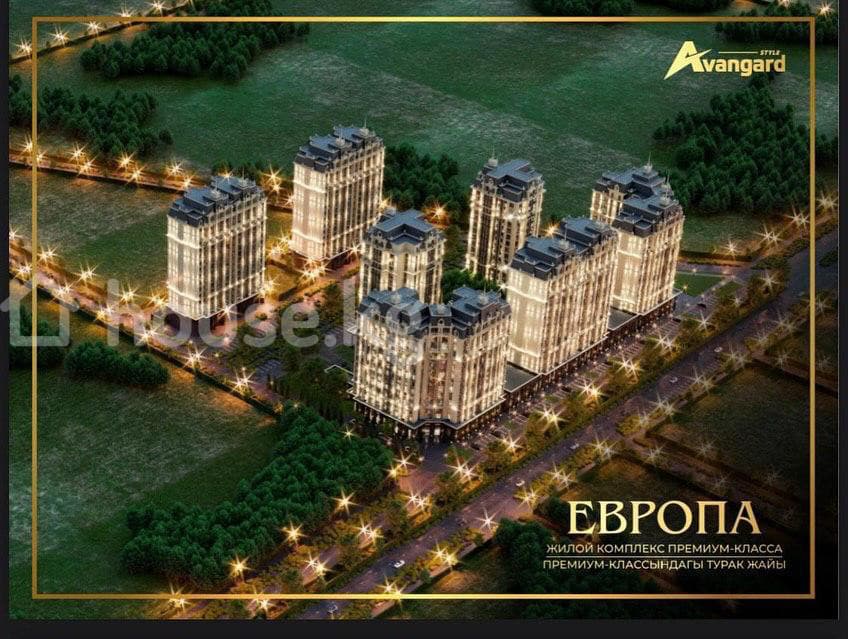 Элитка, 3 ком, 129 м2, этаж 2/5, ж/к ЖК Европа, Сост: Сдан ПСО - фото 1
