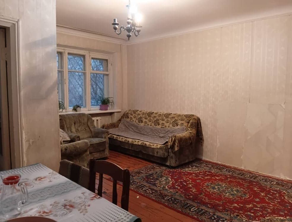 2 ком, Хрущёвка, 45 м2, этаж 1/4, Сост: Среднее - фото 3