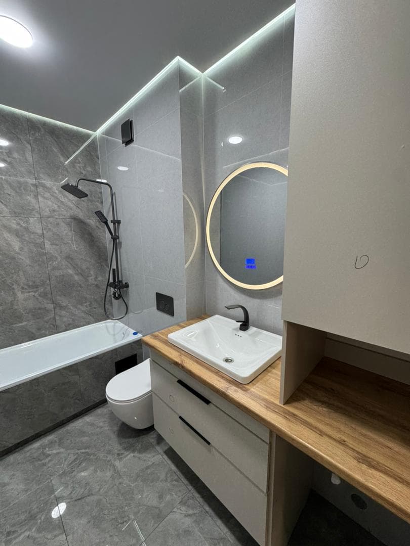 Продажа, Элитка, 2 ком, 66 м2, этаж 12/14, ж/к Ала-Тоо (Ala-Too), Сост: Евроремонт - фото 9
