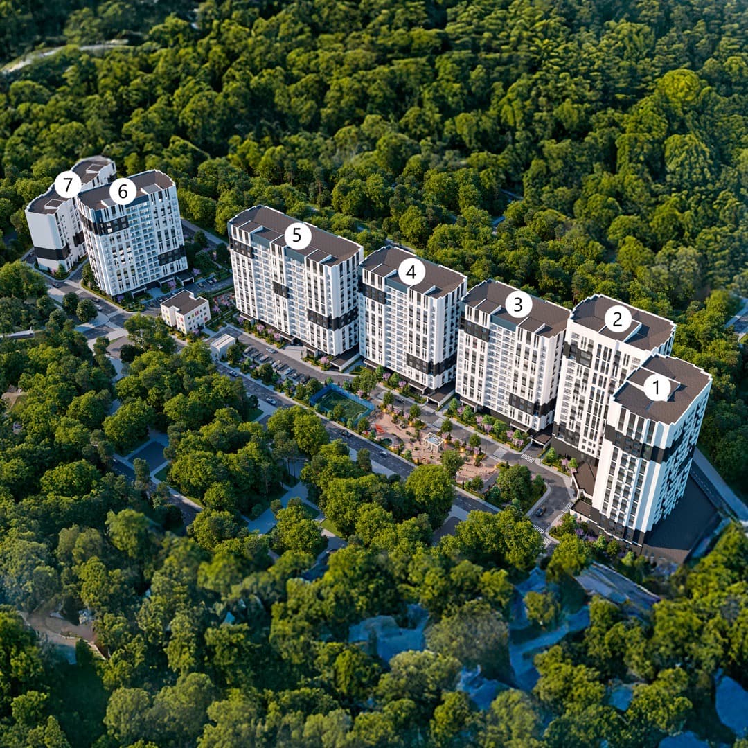 Продажа, Элитка, 3 ком, 131 м2, этаж 12/14, ж/к Памир Строй (Pamir Stroy), Сост: Строящийся ПСО - фото 2