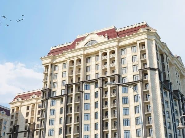 Элитка, 3 ком, 105 м2, этаж 3/14, ж/к Немецкий Квартал, Сост: Сдан ПСО - фото 1