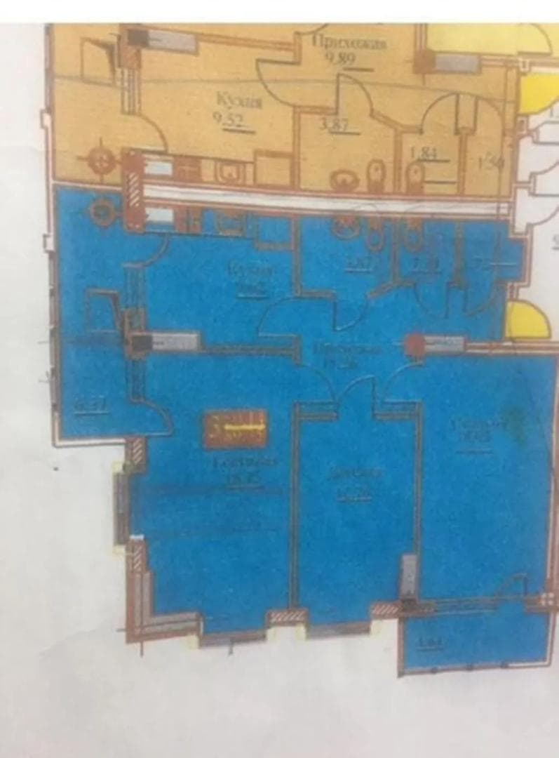 Продажа, Элитка, 3 ком, 82 м2, этаж 9/9, ж/к Ата-Бей Групп, Сост: Евроремонт - фото 2