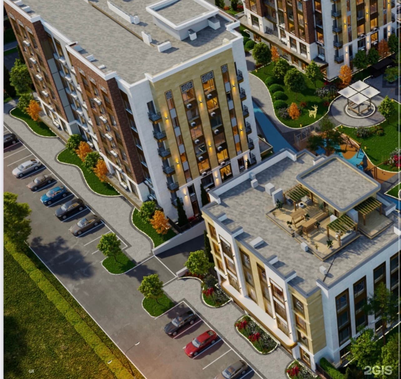 Продажа, Элитка, 3 ком, 127 м2, этаж 7/12, ж/к Мурас Нуру, Сост: Строящийся ПСО - фото 3