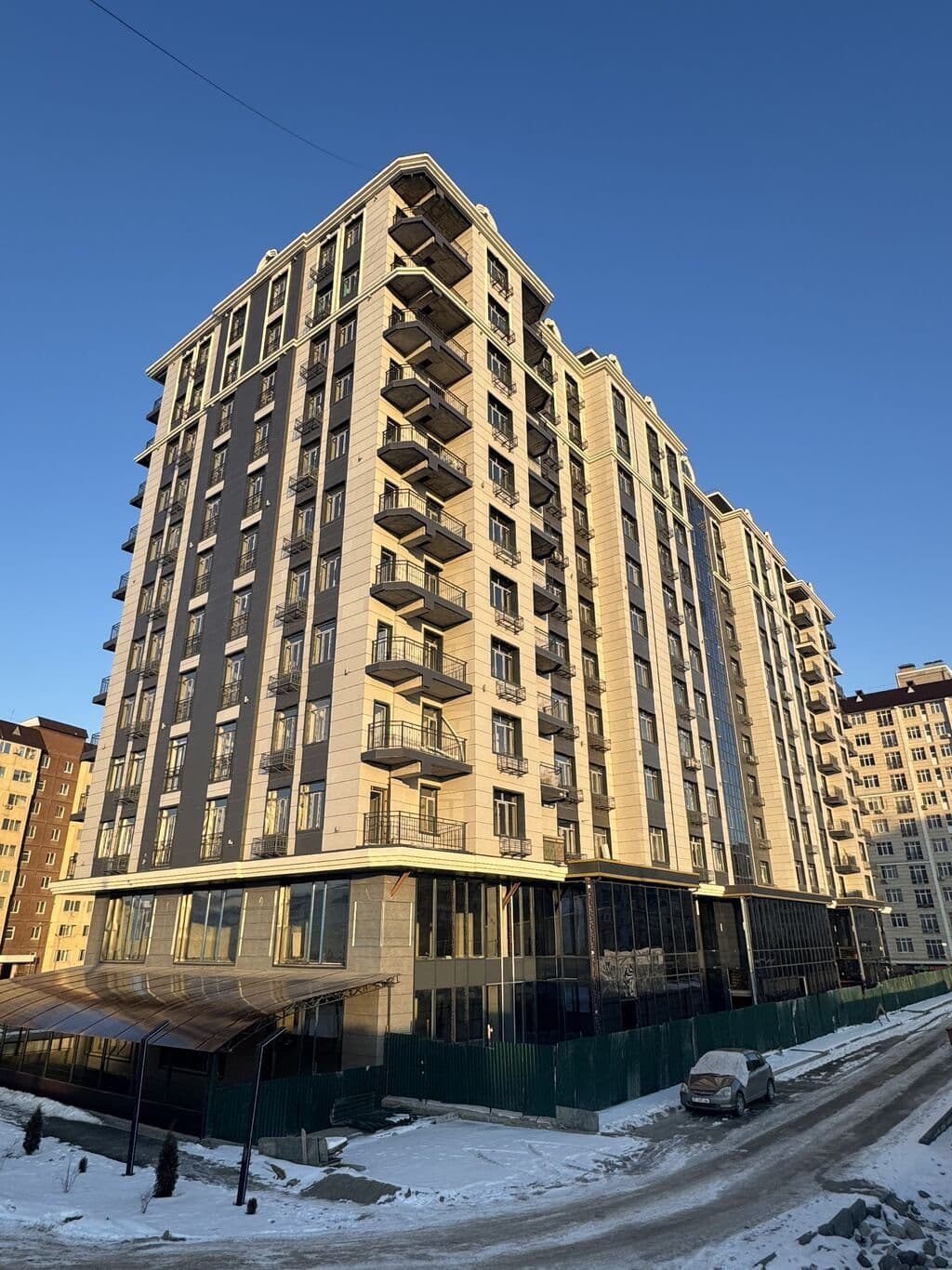 Элитка, 3 ком, 88 м2, этаж 12/12, ж/к ЖК "12th City Residence", Сост: Евроремонт - фото 1