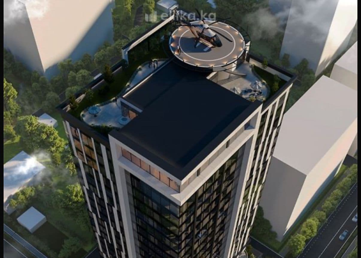 Элитка, 2 ком, 67 м2, этаж 18/23, ж/к Borsan Residents (Борсан Резиденс), Сост: Строящийся ПСО - фото 2