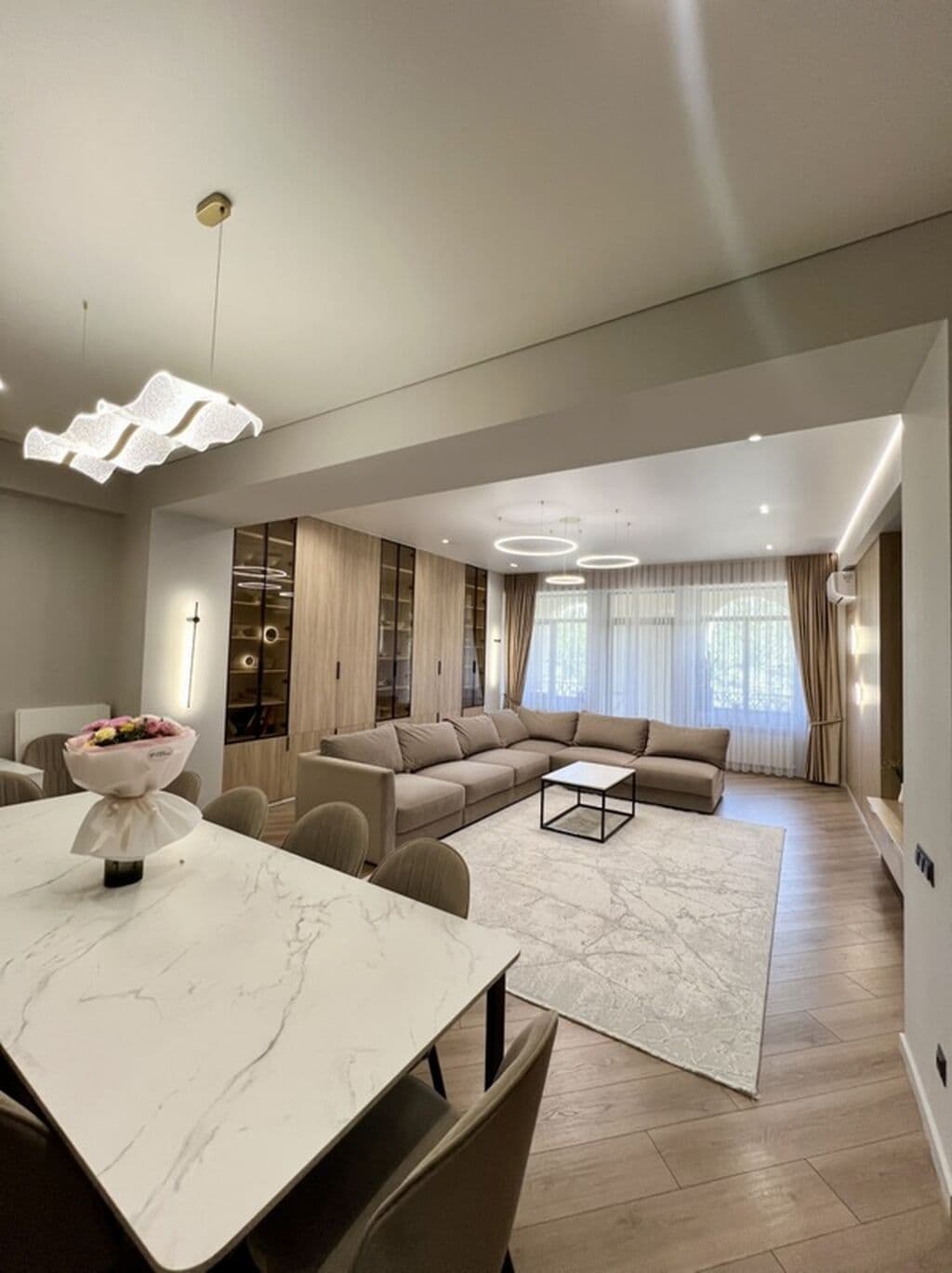 Элитка, 4 ком, 170 м2, этаж 3/12, ж/к Асанбай Сити (Asanbay City), Сост: Евроремонт - фото 4