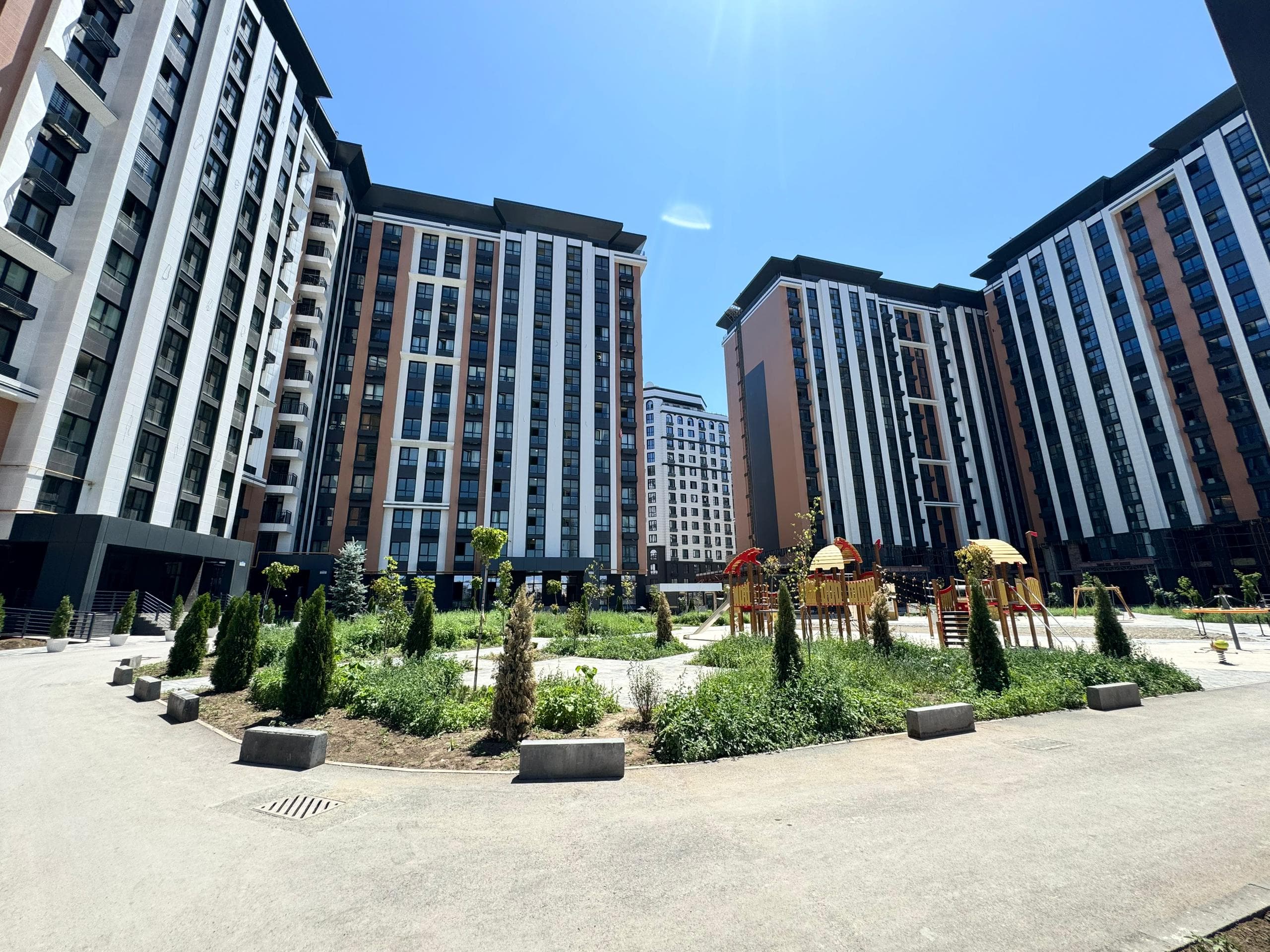 Продажа, Элитка, 3 ком, 107 м2, этаж 13/14, ж/к Нурзаман Сити (Nurzaman City), Сост: Евроремонт - фото 1