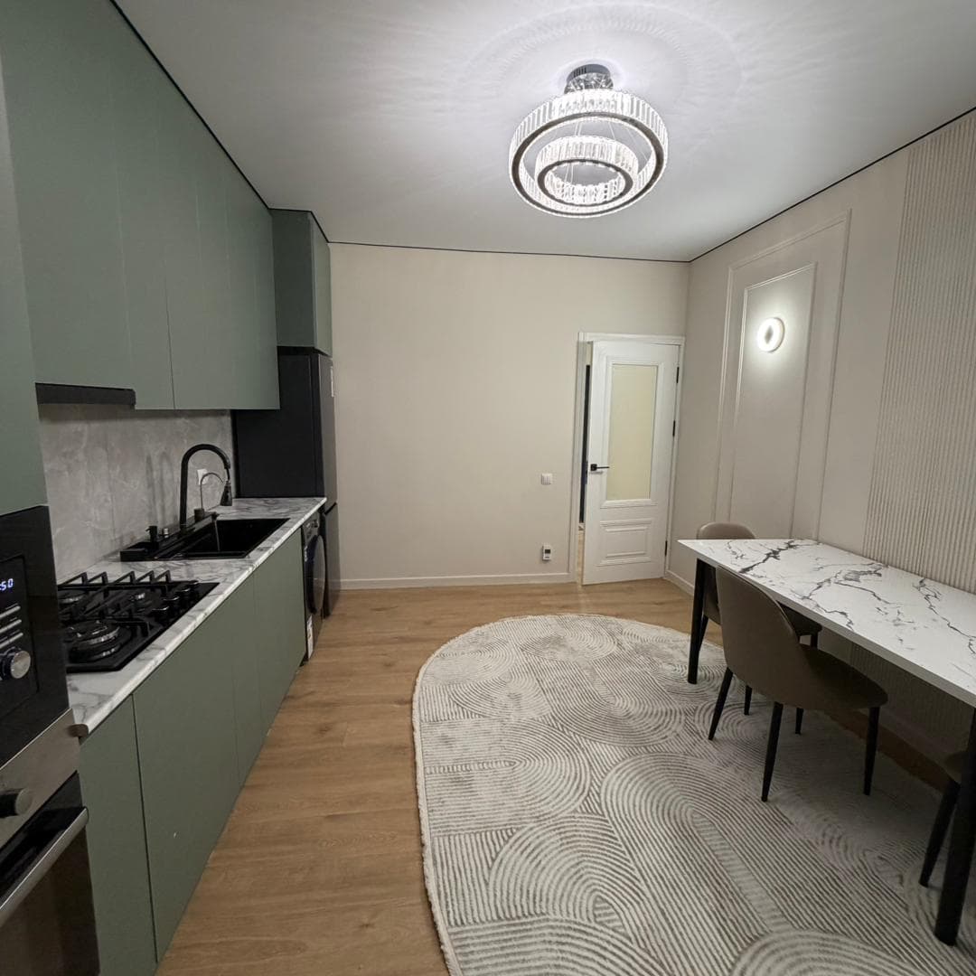 Элитка, 2 ком, 52 м2, этаж 1/9, ж/к Aalam City, Сост: Евроремонт - фото 2