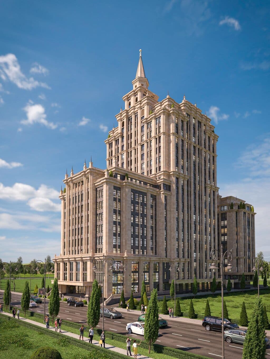 Продажа, Элитка, 3 ком, 74 м2, этаж 16/18, ж/к Atmos (Атмос), Сост: Строящийся ПСО - фото 3