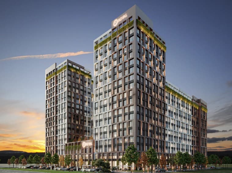 Продажа, Элитка, 1 ком, 41 м2, этаж 5/15, ж/к Royal Garden, Сост: Строящийся ПСО - фото 1