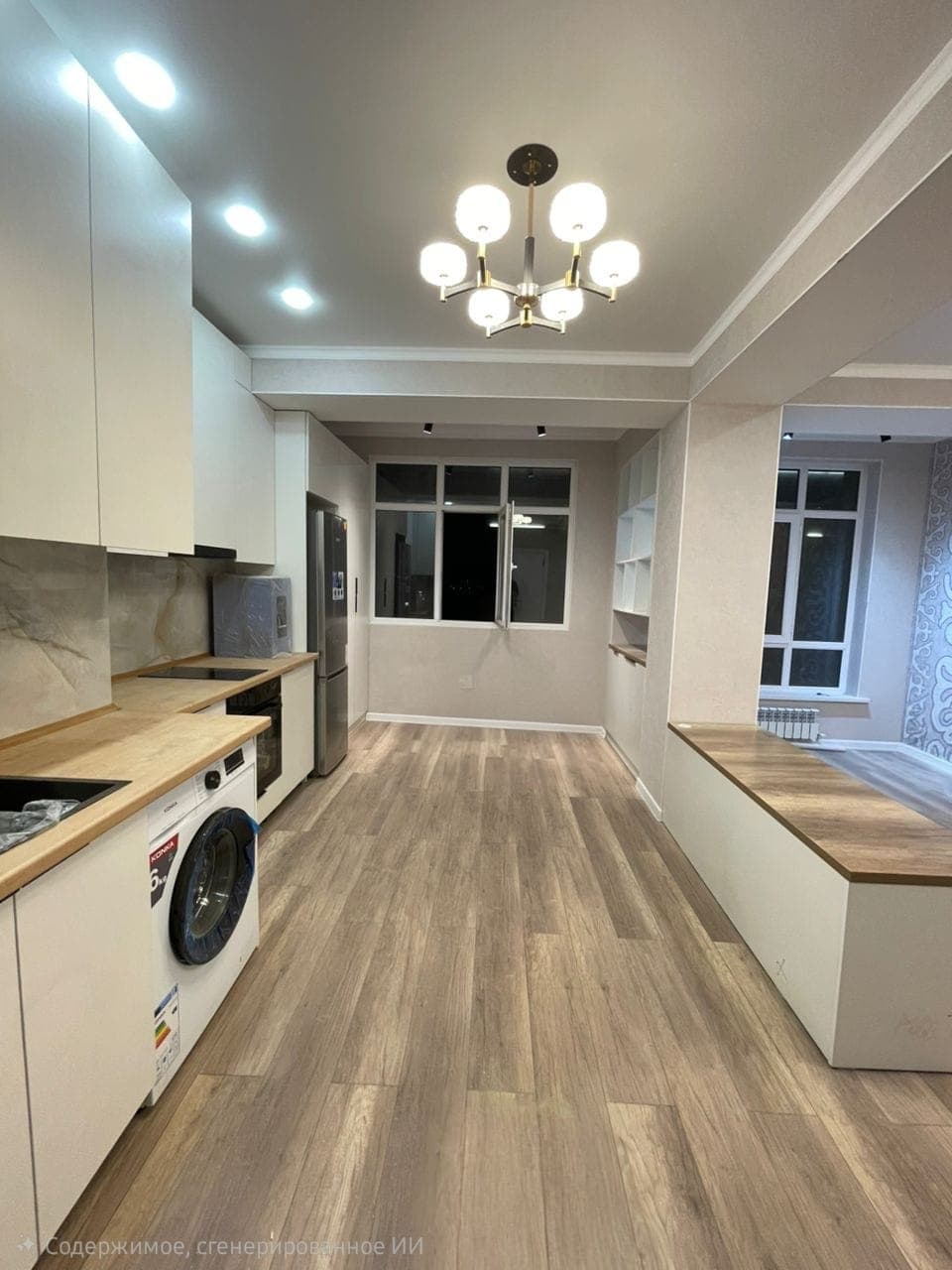 Продажа, Элитка, 1 ком, 40 м2, этаж 12/13, ж/к Достук, Сост: Евроремонт - фото 3